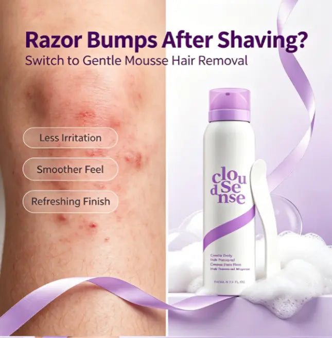 Pain-Free Hair Removal Mousse