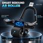 Automatic Abs Roller Wheel with Elbow Support